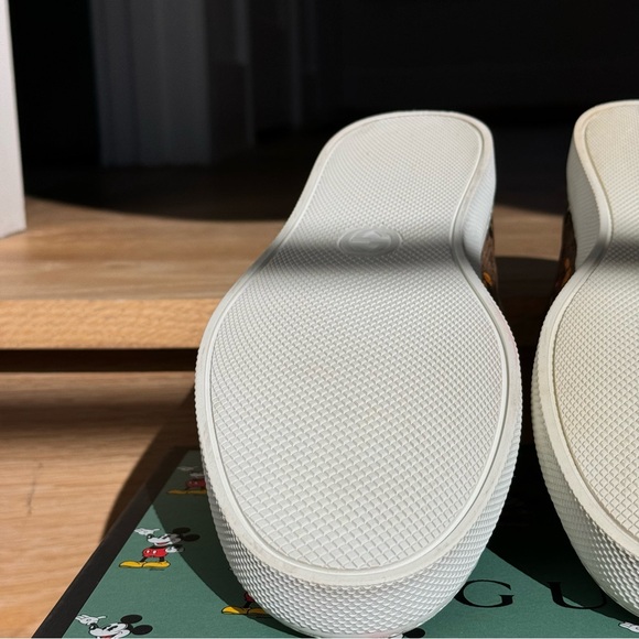 Men’s Size 9 US GUCCI x Disney Mickey Mouse Slip-on + Box +Dustbags - Picture 12 of 17